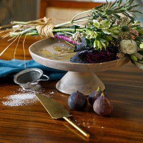 Wisteria Cake Stand And Cake Knife & Server Set