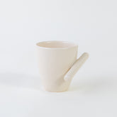 Slant Mug White