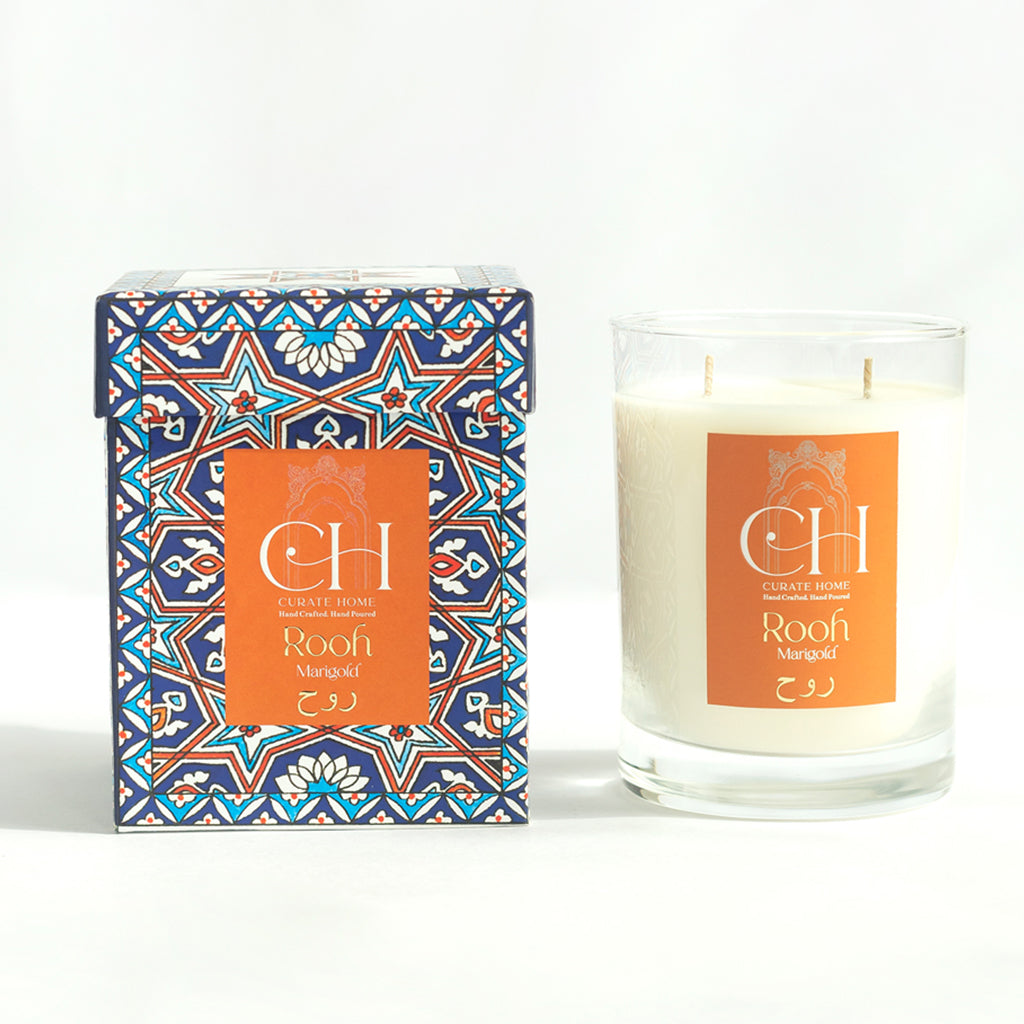 Rooh Candle- Marigold- شمعة روح