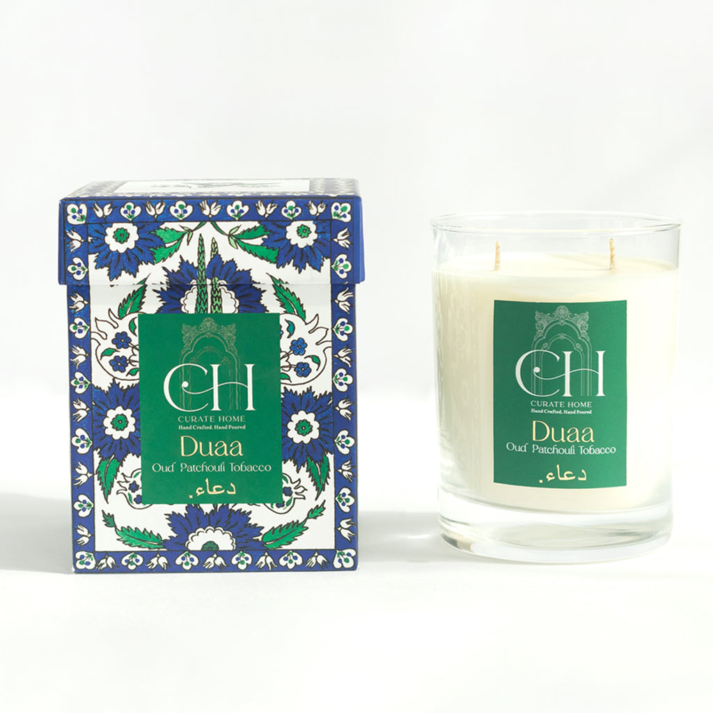 Duaa Candle- Oud Patchouli- شمعة دعاء