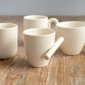 Slant Mug White