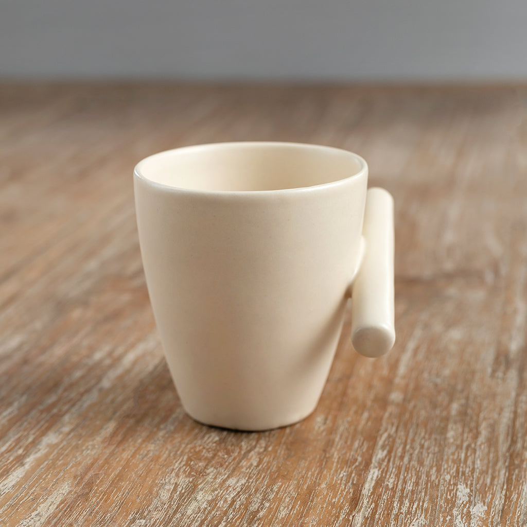 Slant Mug White