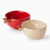 Pomegranate - Set of 2 (Red +Cream)